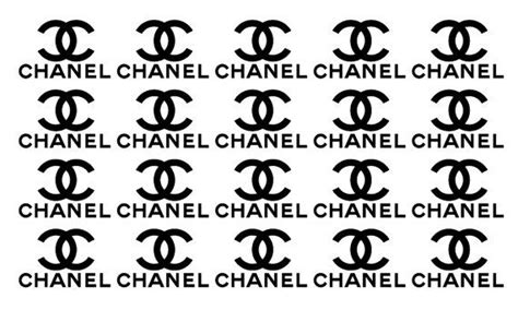 CHANEL Stickers Set 20 2.5'' Vinyl Decals CHANEL logo stickers Chanel sign | Chanel stickers ...