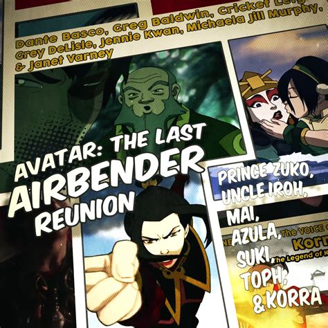 Sci-Fi Valley Con 2023 | Avatar: The Last Airbender Reunion | Come on ...