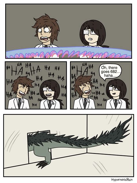 SCP-682 and SCP-999 page 6 by HypernovaRain on DeviantArt