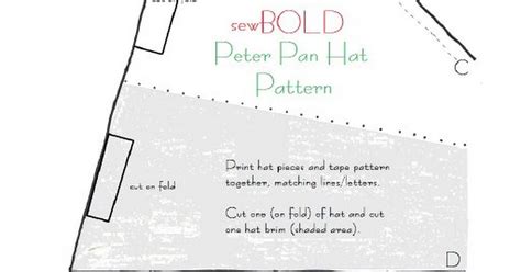 peter pan hat pattern.pdf | Peter pan hat, Peter pan, Peter