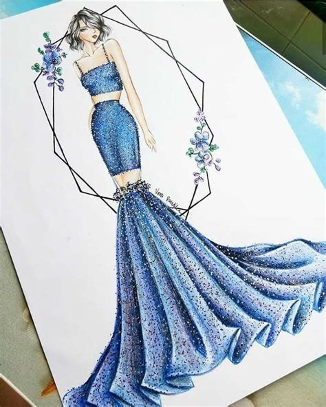 Pin by Touil Iman on Artwork Gallery | Fashion illustration sketches dresses, Fashion drawing ...