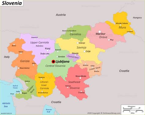 Slovenia Map | Maps of Slovenia