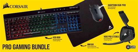 Clearance sale: get a Corsair keyboard, mouse, headset, and mouse pad ...