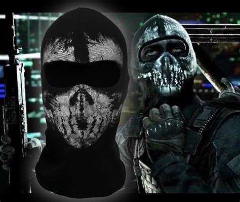 Call of Duty COD Ghost Face Mask Tactical Winter Hat Beanie