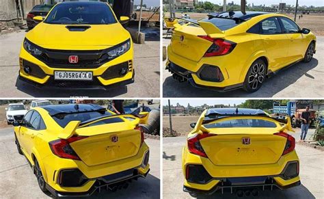 This Modified Honda Civic With Type R Body Kit Is One Of A Kind