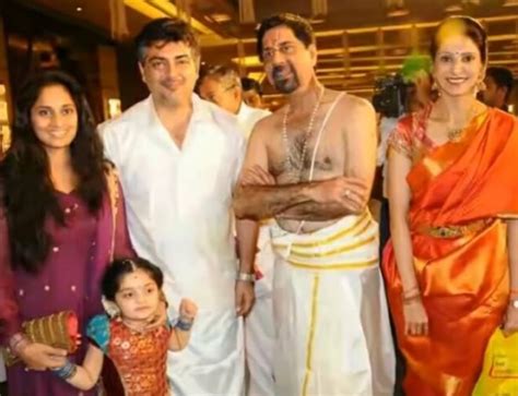 Actor Thala Ajith Family Photos