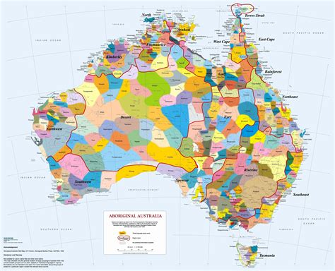 AIATSIS map of Indigenous Australia - by David R Horton | Aboriginal language, Australia map ...