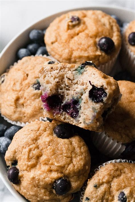 Gluten Free Blueberry Muffins (made with cassava flour!) - Hungry by Nature