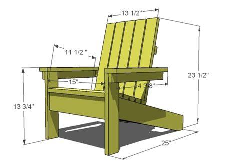Kid's Adirondack Chair | Outdoor wood furniture plans, Woodworking ...