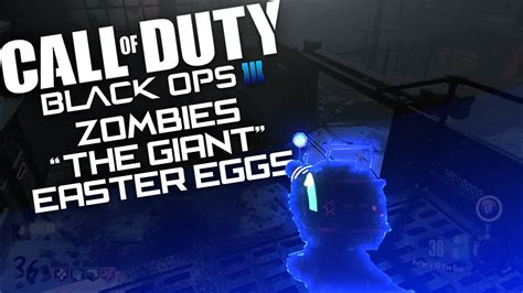 Black Ops 3 Zombies "The Giant" Easter Eggs - YouTube