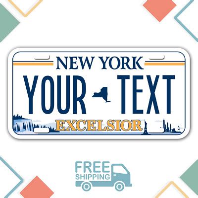 NEW!! PERSONALIZED NEW YORK License Plate 2020 | eBay