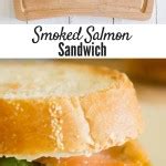 Smoked Salmon Sandwich | I Say Nomato