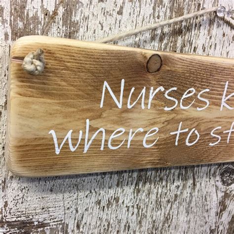 Nurse Sign Nursing Station Signs Funny Nurse Gifts Nurses | Etsy