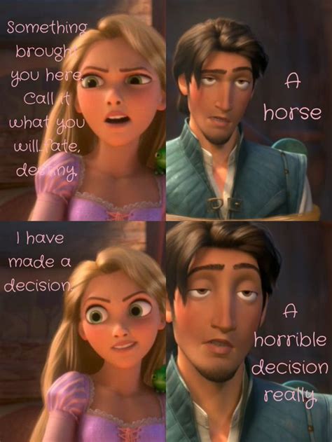 290c30b18bbbf31e7931ca5639250da7.jpg (736×981) | Tangled funny, Tangled quotes, Disney funny