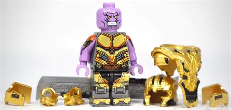 Thanos infinity war avengers marvel super heroes big figure minifigure ...