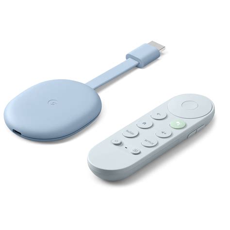 Google Chromecast with Google TV (4K) (Sky) GA01923-US B&H Photo