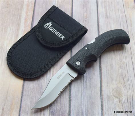 GERBER GATOR LOCKBACK FOLDING KNIFE “MADE IN USA” RAZOR SHARP BLADE – BestBlades4Ever