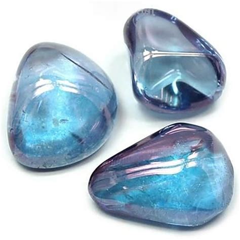 Pin by Leslie Rhoades on COLOR: Blues | Stones and crystals, Crystals and gemstones, Aura quartz