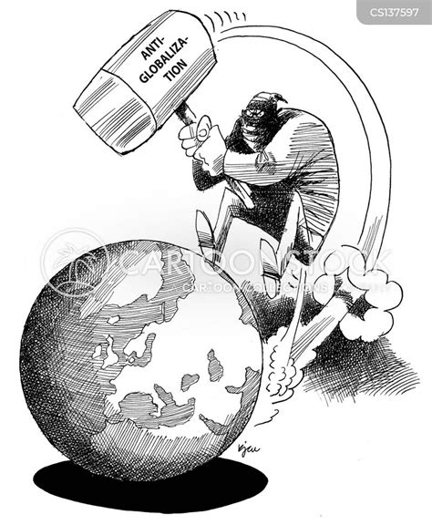 Globalisation Cartoons and Comics - funny pictures from CartoonStock