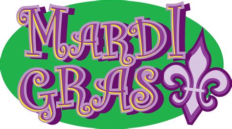 Mardi Gras Green And Purple Clip Art - Mardi Gras Clip Art Png ...