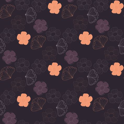 elegant floral pattern 14484586 Vector Art at Vecteezy