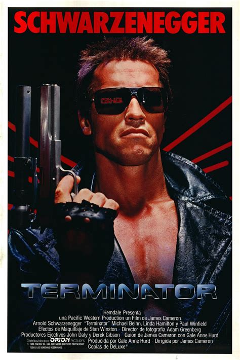 The Terminator 1984 Original Vintage Spanish Movie Poster - Etsy