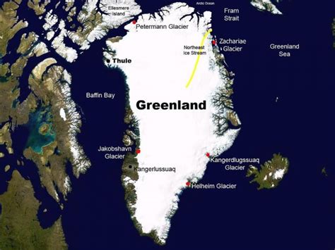 Greenland Locator Map • Earth.com Greenland Locator Map