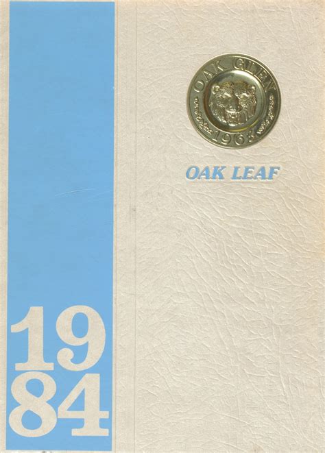 1984 yearbook from Oak Glen High School from New cumberland, West Virginia