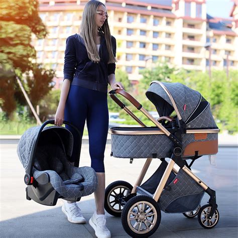 New Born Prams 3-In-1 Baby Stroller With Travel Basket Portable Toddler Carriage | SteAnny Baby Shop