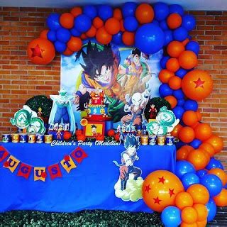 20 Ideas para adornar una Fiesta de Dragon Ball | Dragon birthday, Ball birthday parties, Dragon ...