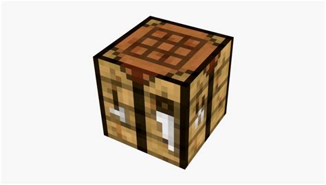 Minecraft Crafting Table, HD Png Download - kindpng
