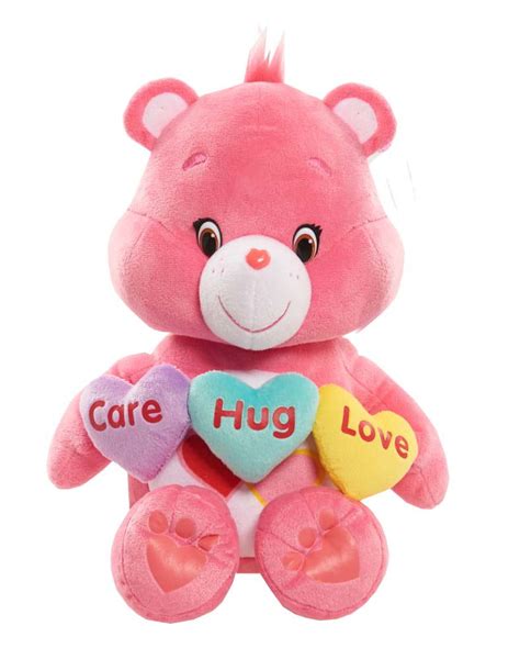 Care Bears Valentine Large Plush - Love-A-Lot Bear - Walmart.com - Walmart.com