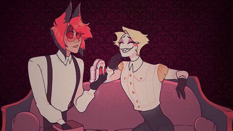 APPLERADIO - ALASTOR X LUCIFER (Hazbin Hotel Comic Dub) - YouTube