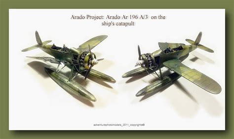 modelling the Arado Ar 196 A-3 Seaplane - Revell modelkit scale 1:32 ...