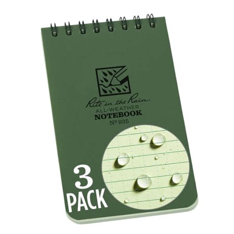 Rite in the Rain Notebook: Durable & Weatherproof for Field Use