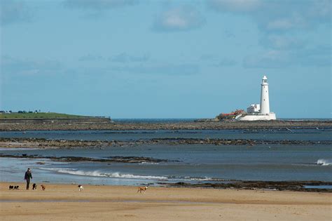 Whitley Bay Beach has a serene and idyllic atmosphere North Tyneside