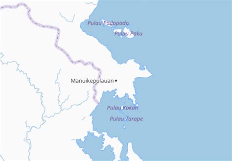 MICHELIN Manuikepulauan map - ViaMichelin