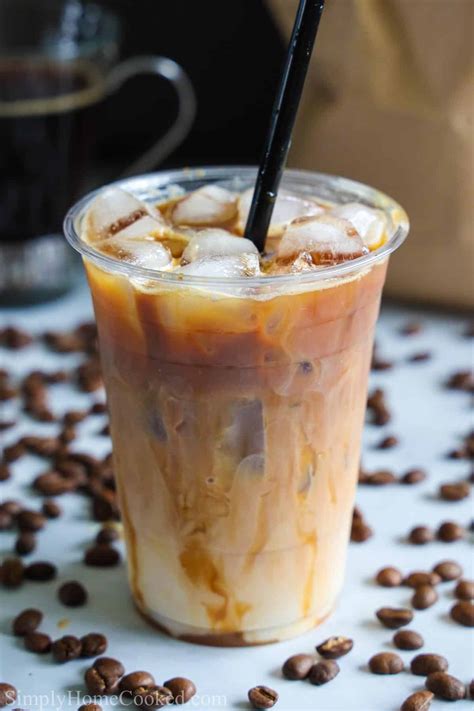 Iced Caramel Macchiato - Simply Home Cooked