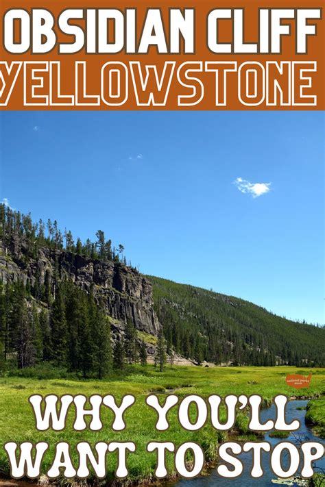 Obsidian Cliff Yellowstone National Park: Why To Stop - National Parks Mom