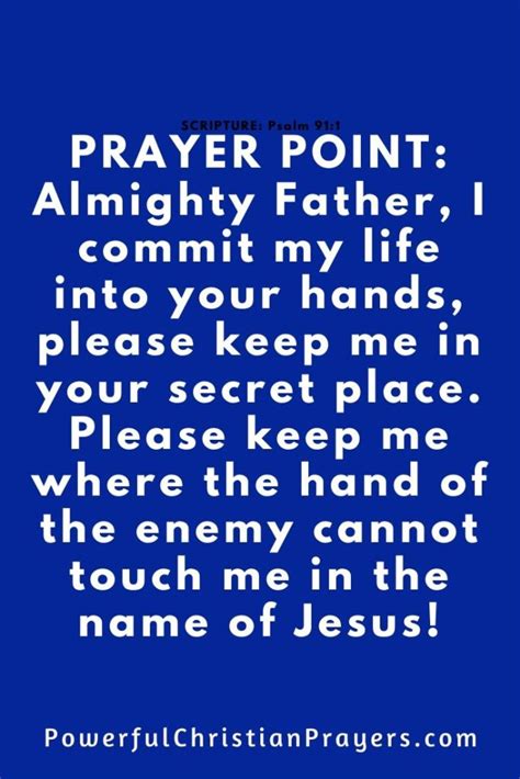 Prayer Points for Divine Protection - Powerful Christian Prayers