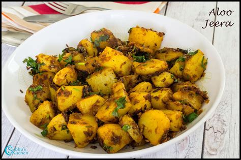 Aloo Jeera Recipe | Jeera Aloo Recipe | Potato with Cumin seeds Recipe - Subbus Kitchen