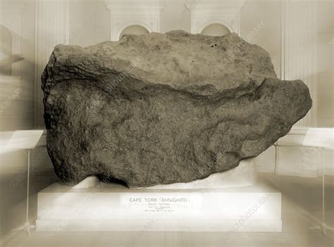 Cape York meteorite - Stock Image - C021/0668 - Science Photo Library