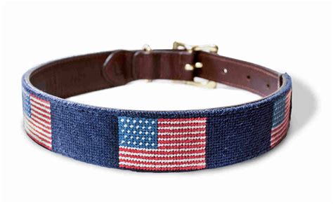 American Flag Dog Collar by Harding Lane | Nantucket General Store