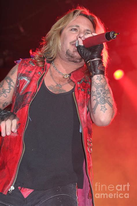 Vince Neil - Motley Crue Photograph by Concert Photos - Fine Art America