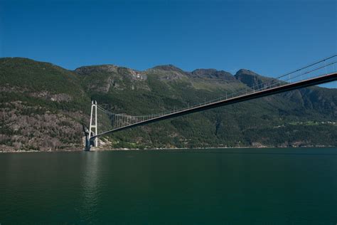 Fjord cruise on the Hardangerfjord - Hardanger bridge | Flickr