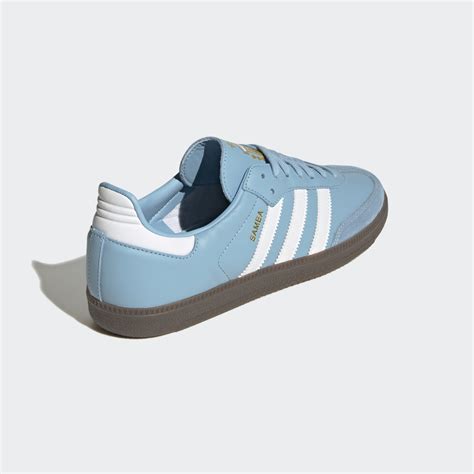 Men's Shoes - Samba Argentina Shoes - Blue | adidas Kuwait