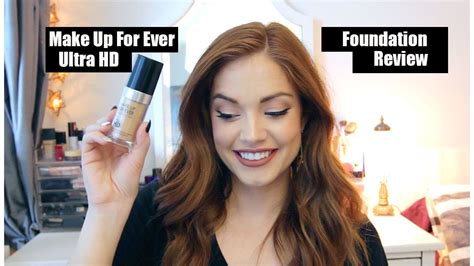 Make Up For Ever "Ultra HD" Foundation Review/Demo!! - YouTube