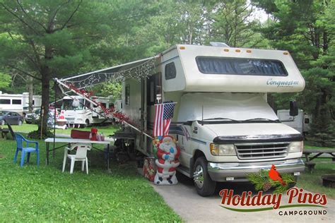 Amenities - Holiday Pines Campground