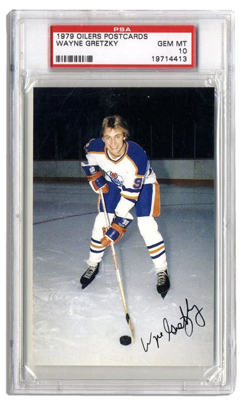 Sell 1979 PSA 10 Wayne Gretzky Rookie Card at Nate D Sanders Auctions