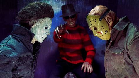 Jason Vs Leatherface Vs Michael Myers Vs Freddy